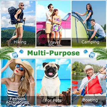 15 Pcs Cooling Neck Wraps Scarf for Summer Activities