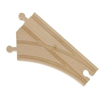 52-Piece Wooden Train Track Set - 18ft Expansion Compatible All Brands