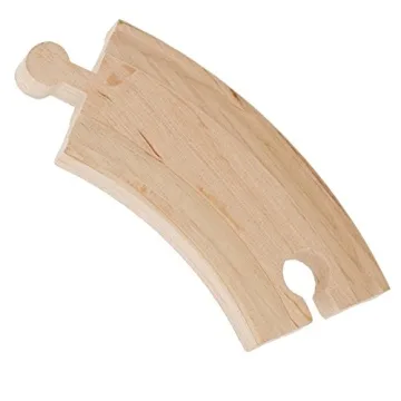 52-Piece Wooden Train Track Set - 18ft Expansion Compatible All Brands