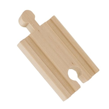 52-Piece Wooden Train Track Set - 18ft Expansion Compatible All Brands