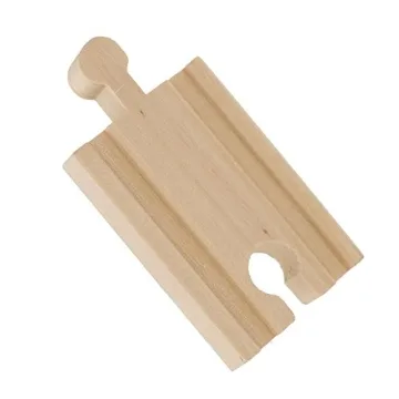 52-Piece Wooden Train Track Set - 18ft Expansion Compatible All Brands