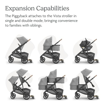UPPAbaby PiggyBack Board for Vista Strollers | Quick Attachment
