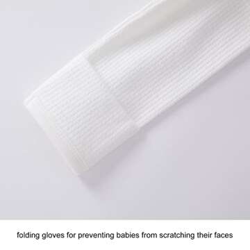 Pureborn Baby Boys Girls Cotton Waffle Romper 0-3m