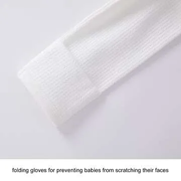 Pureborn Baby Boys Girls Cotton Waffle Romper 0-3m