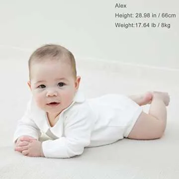 Pureborn Baby Boys Girls Cotton Waffle Romper 0-3m