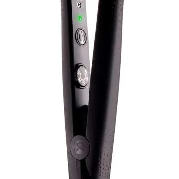 KISS Titanium Flat Iron, Red, 1/2"