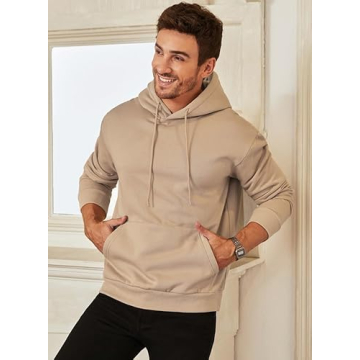 JMIERR Men's Fashion Hoodie - Stylish, Warm & Versatile