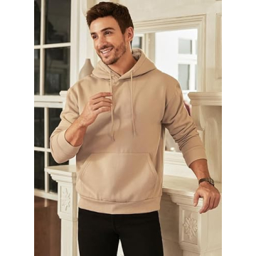 JMIERR Men's Fashion Hoodie - Stylish, Warm & Versatile