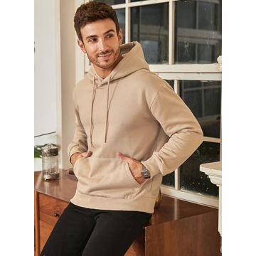 JMIERR Men's Fashion Hoodie - Stylish, Warm & Versatile