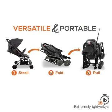 Compact Portable Baby Stroller - Travel Friendly Design