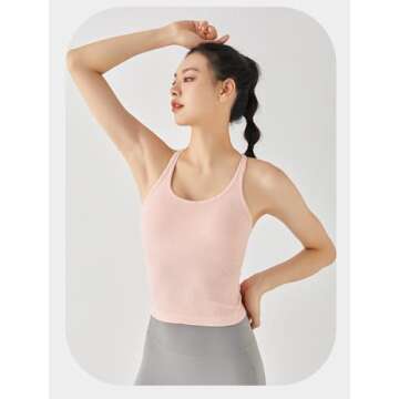 Sphinx Cat Racerback Yoga Tank Top for Women - Stylish & Supportive