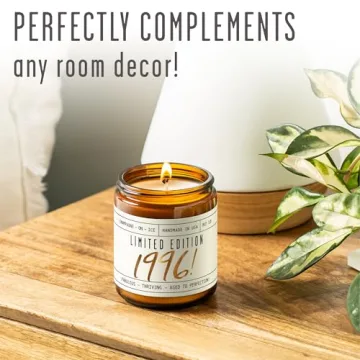 30th Birthday Gifts for Women - 'Limited Edition 1996' Candle
