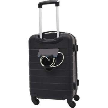 Wrangler Smart 2-Piece Luggage Set with USB Port