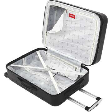 Wrangler Smart 2-Piece Luggage Set with USB Port