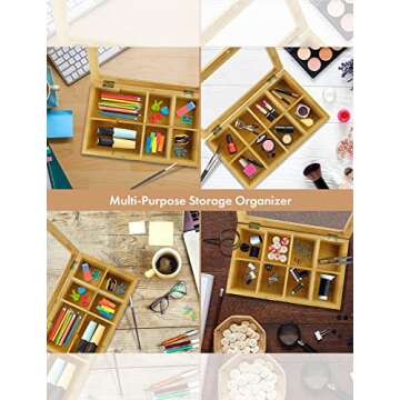 Twinings Tea Bags Sampler Assortment in Bamboo Gift Box (80 Count) 20 Flavors Gifts for Women Men Parents Family Friends Coworkers Perfect Variety Pack Tea Bag Organizer