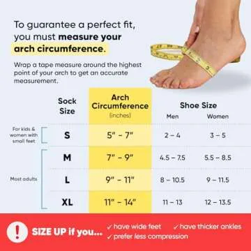 POWERLIX Feet Orthopedic Brace Plantar fasciitis socks (2 Pairs) for Arthritis, Plantar Fasciitis, Tendinitis