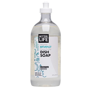Effective and Natural Dish Soap from Better Life - 22 Fl Oz