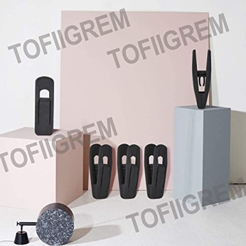 TOFIIGREM Velvet Clips 40 PCS for Stylish Clothes Organization