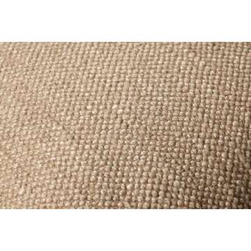 Loloi Magnolia Home by Joanna Gaines Jett Collection PMH0063 Beige 22'' x 22'' Cover w/Poly Pillow