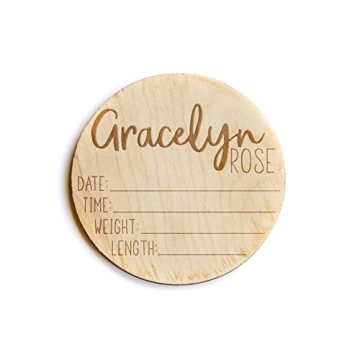 Customizable Newborn Birth Announcement Sign for Hospital