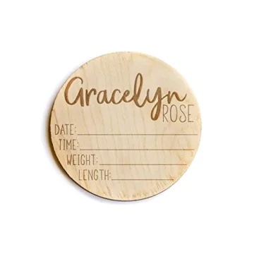 Customizable Newborn Birth Announcement Sign for Hospital