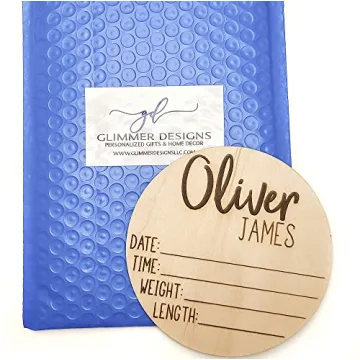 Customizable Newborn Birth Announcement Sign for Hospital