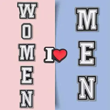 37+2 Pcs Letters Numbers Shoe Charms, Double A-Z Letters & 0-9# Numbers Charms for Clogs Wristbands Bracelets,for Men Women Adult Kids Boys Girls