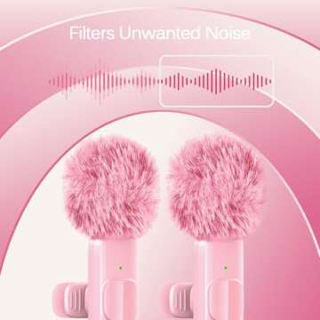 Premium Wireless Lavalier Microphone for Podcasts & Vlogs