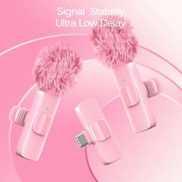 Premium Wireless Lavalier Microphone for Podcasts & Vlogs