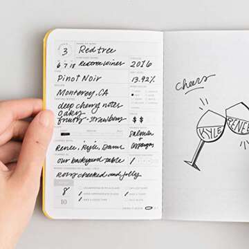 Letterfolk Wine Passport Journal Perfect for Tasting Memories