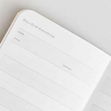 Letterfolk Wine Passport Journal Perfect for Tasting Memories