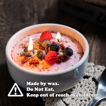 Smoothie Yogurt Bowl Scented Soy Candle Morning Ritual Gift for Your Lovers Friends