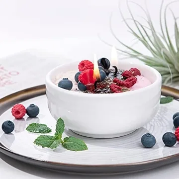 Smoothie Yogurt Bowl Scented Soy Candle Morning Ritual Gift for Your Lovers Friends
