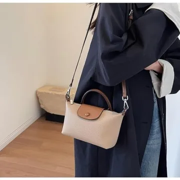 VesaNa Fashion Crossbody Bags for Women - quilted crossbody bags for women,2023 Autumn New Shoulder Bags Handbags（Khaki）