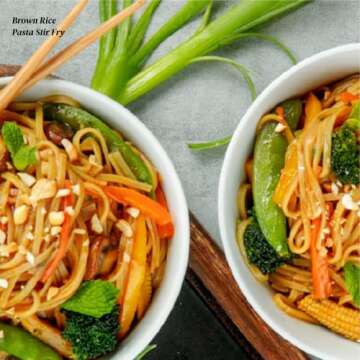 Explore Cuisine Organic Brown Rice Stir Fry Noodles - Pack of 2