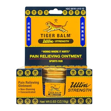 Tiger Balm Ultra Strength Pain Relief Ointment 0.63 oz
