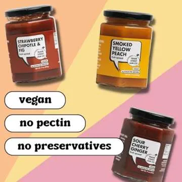 Trade Street Jam Co. Favorite Things Gift Set - Unique Gourmet Jams