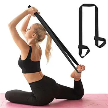 ZOOEASS Yoga Mat Strap – Adjustable & Stylish Carrier