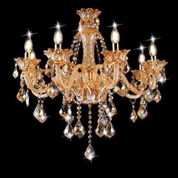 Fushing Maple Leaf Crystal Bead Pendants for Decoration