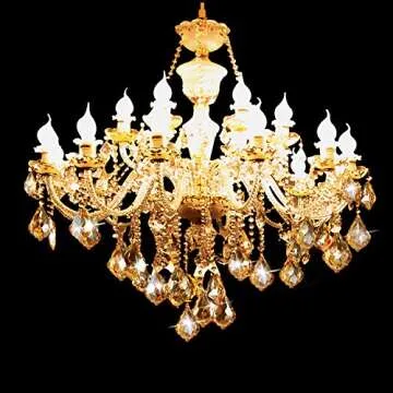 Fushing Maple Leaf Crystal Bead Pendants for Decoration