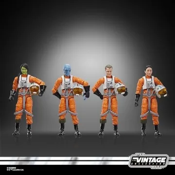 X-Wing Pilot 4-Pack Ahsoka Action Figures Star Wars