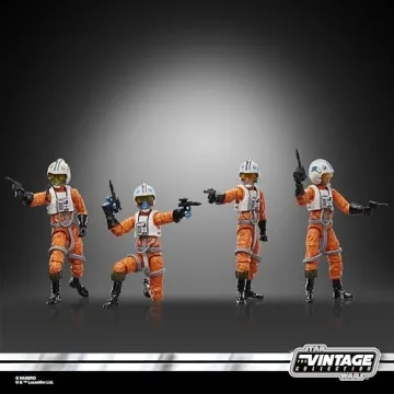 X-Wing Pilot 4-Pack Ahsoka Action Figures Star Wars
