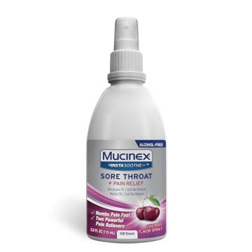 Mucinex Instasoothe Powerful Sore Throat Relief
