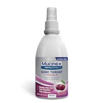 Mucinex Instasoothe Powerful Sore Throat Relief