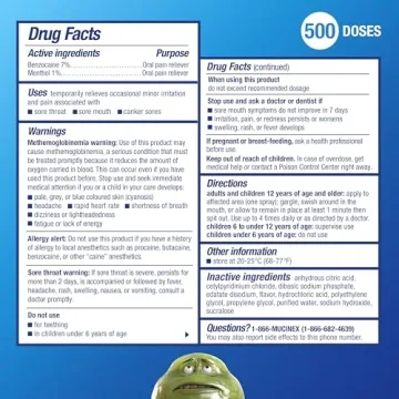 Mucinex Instasoothe Powerful Sore Throat Relief