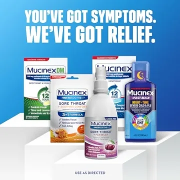 Mucinex Instasoothe Powerful Sore Throat Relief
