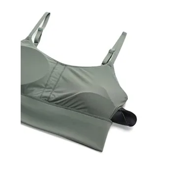 CRZ YOGA Adjustable Longline Sports Bra for Women