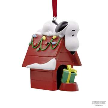 Hallmark Peanuts Snoopy Holiday Doghouse Ornament