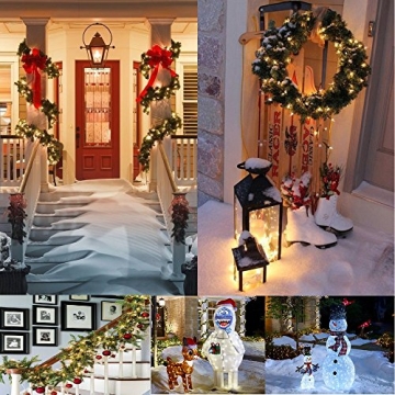 LOENDE 18ft LED Battery Operated Christmas Lights