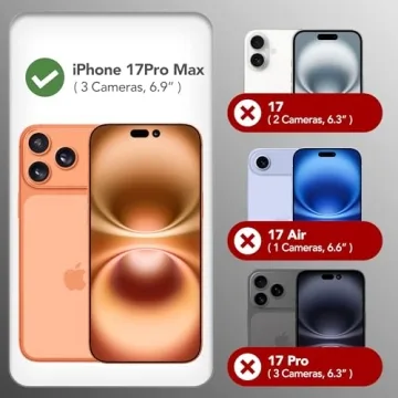 GONEZ Magnetic for iPhone 17 Pro Max Case - Stylish & Protective